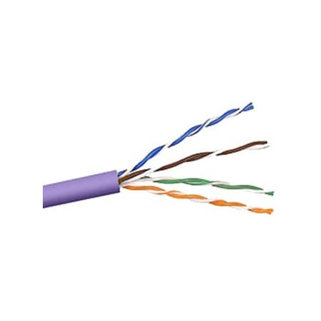 Belkin Bulk Cable - Unshielded Twisted Pair (Utp) - 1000 Feet - Purple A7J704-1000-PUR